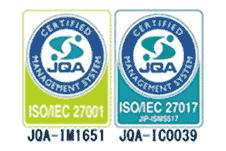 ISMS:JQA-IM1651、ISMSクラウドセキュリティ：JQA-IC0039